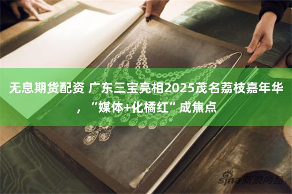 无息期货配资 广东三宝亮相2025茂名荔枝嘉年华，“媒体+化橘红”成焦点