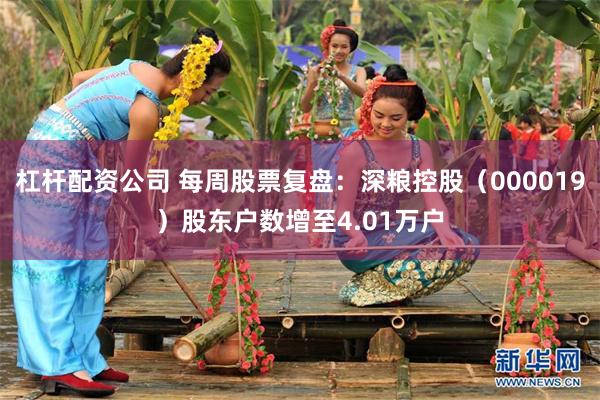 杠杆配资公司 每周股票复盘：深粮控股（000019）股东户数增至4.01万户