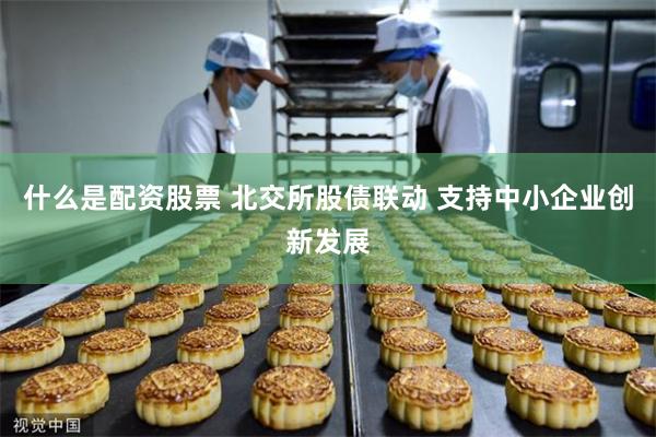 什么是配资股票 北交所股债联动 支持中小企业创新发展