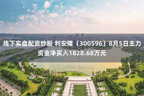 线下实盘配资炒股 利安隆（300596）8月5日主力资金净买入1828.68万元