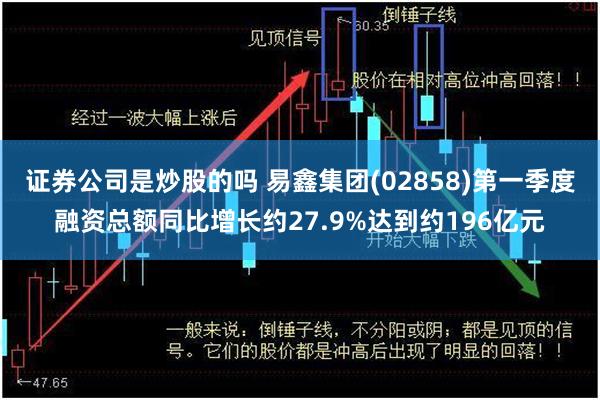 证券公司是炒股的吗 易鑫集团(02858)第一季度融资总额同比增长约27.9%达到约196亿元