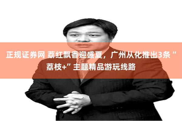 正规证券网 荔红飘香迎盛夏,广州从化推出3条“荔枝+”主题精品游玩线路