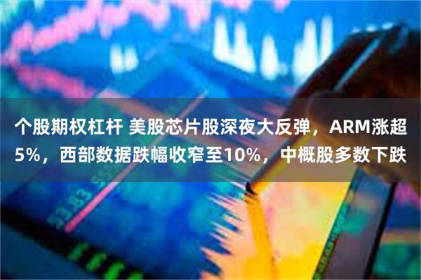 个股期权杠杆 美股芯片股深夜大反弹，ARM涨超5%，西部数据跌幅收窄至10%，中概股多数下跌