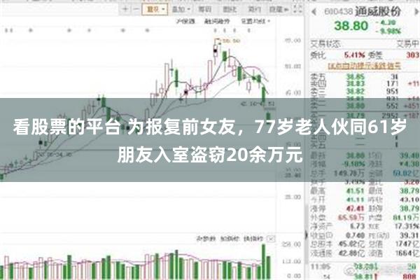 看股票的平台 为报复前女友，77岁老人伙同61岁朋友入室盗窃20余万元